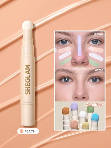 SHEGLAM Complexion Boost Color Correcting Concealer Peach