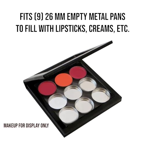 Z Palette Small Magnetic Makeup Palette with Clear Window for Eyeshadows & Blushes