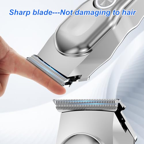 DONGYIN Mini Cordless Hair Clippers for Men with LED Display
