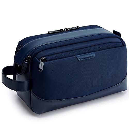 BAGSMART Large Water-Resistant Toiletry Bag for Men - Dopp Kit