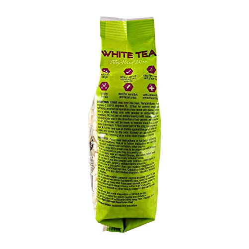 Waxness Hard Wax Beads White Tea Cream 1.1 Pound (Pack of 2)