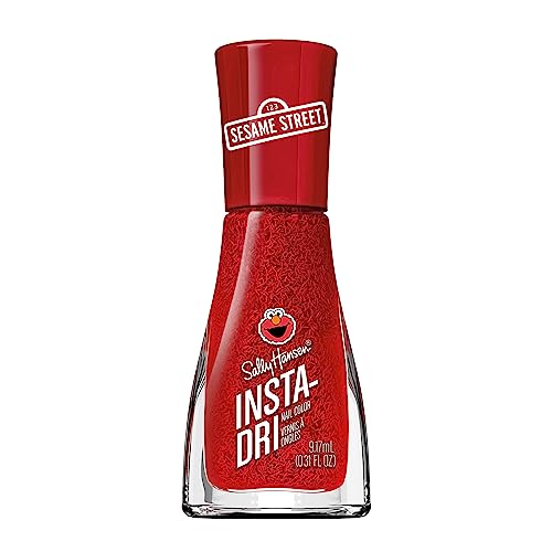 Sally Hansen Insta-Dri - Sesame Street Collection - Nail Polish - Elmo Loves Hue - 0.31 fl oz