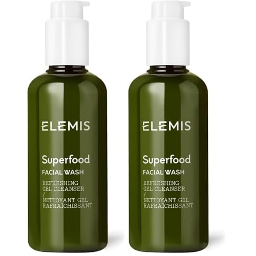 ELEMIS Superfood Facial Wash | Revitalizing Daily Prebiotic Gel Wash Gently Cleanses, Nourishes, and Balances Skin for a Fresh, Glowing Complexion
