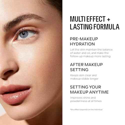 KYDA Makeup Setting Spray, Ultra-fine Lightweight Setting Mist, Infused with Niacinamide, Lasting Face Makeup Fixer Spray, Oil Control, Quick Drying, Adds Camellia Flower Extract, 3.38 Fl Oz