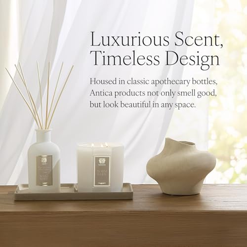 Antica Farmacista Home Ambiance Diffuser - Long-Lasting Reed Scent Diffuser - Luxury Room Freshener Gift - Ironwood, 8.45 fl oz
