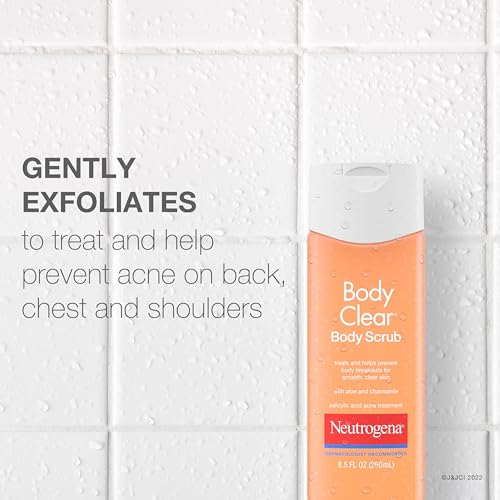 Neutrogena Body Clear Acne Body Wash & Exfoliating Scrub 8.5 fl oz - Pack of 1