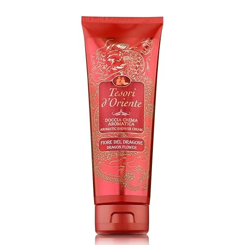 Tesori d'Oriente:"Fiore del Dragone" Shower Cream 8.45 Fluid Ounce (250ml) Packages [ Italian Import ]