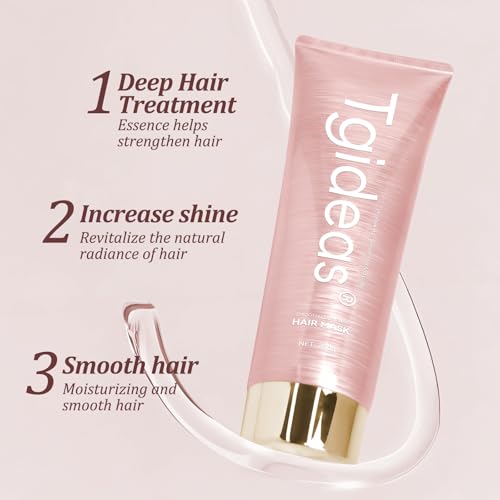 Tgideas Keratin Hair Mask - Deep Repair Treatment for Dry Damaged Hair