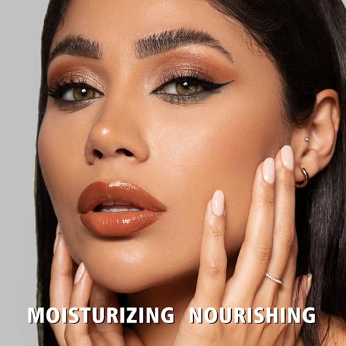 MAKI YIKA Moisture Light Brown Lipstick - Hydrating Tinted Lip Balm