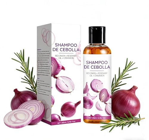 Onion Rosemary Shampoo for Hair Loss & Scalp Care