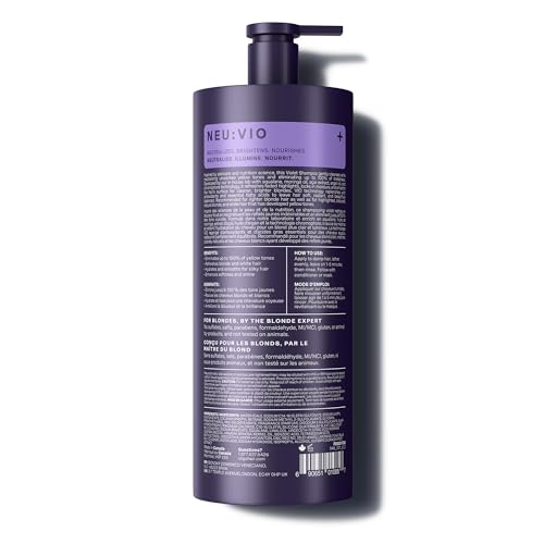 Oligo Professionnel Violet Shampoo - Purple Shampoo for Blonde Hair 32oz