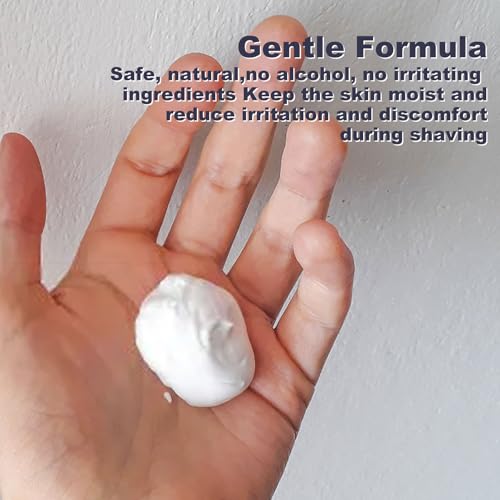 Travel Shaving Cream Bulk for Men 8ml/0.28fl oz,Disposable Shaving Cream in Bulk Individual Travel Shave Cream for Hotel Homeless Charity Home Nursing (Jasmine,Pack of 50)