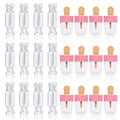 24PCS Lip Gloss Tubes - Candy Ice Cream Shape Lip Gloss Containers Empty - Refillable Clear Lipgloss/Lip Balm Containers for Girls Women DIY Cosmetics (12 candy and 12 ice cream)