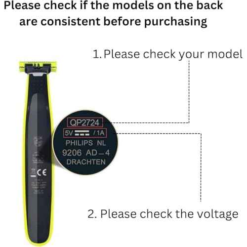 5V Replacement Charger Compatible with Philips Norelco One Blade QP2724 QP2834 MG5910 MG7910 MG9510 MG9520 PQ888 PQ889