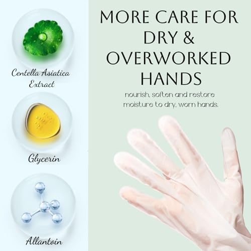 Moisturizing Hand & Foot Masks for Dry Cracked Skin - 12 Pack Set