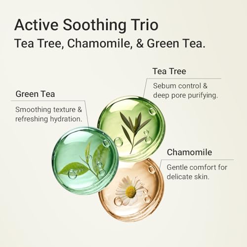 Low pH Gel Cleanser 4.2oz - Tea Tree & Chamomile for Sensitive Skin