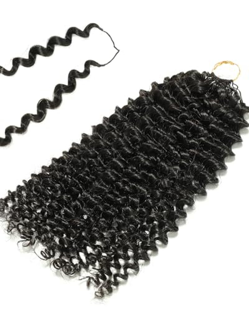 BEEOS 20 Inch Kinky Curly Crochet Hair Extensions - 40g