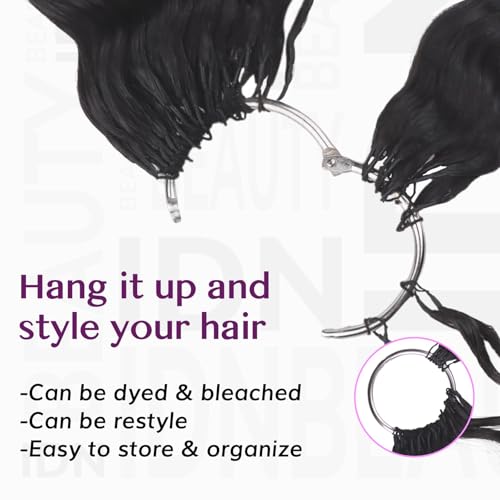 IDN BEAUTY Remy Human Hair Crochet 18" Deep Wave 120g