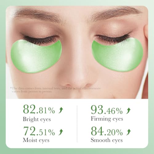 Under Eye Patches - 60 PCS Aloe Vera Eye Masks for Dark Circles and Puffiness, Hydrating Eye Mask Skincare, Eye Patches for Women, Under Eye Mask, Refresh Your Skin, Reduce Wrinkles and Fine Lines