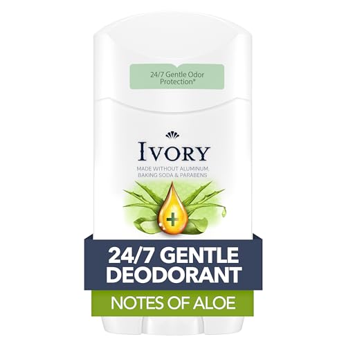 Gentle Aloe Deodorant - Aluminum Free, 24hr Odor Protection, 2.4 oz