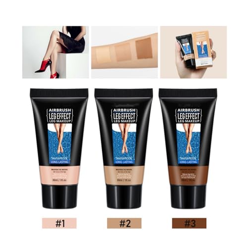 Waterproof Body Bronzer Leg Makeup - Tattoo & Scar Cover