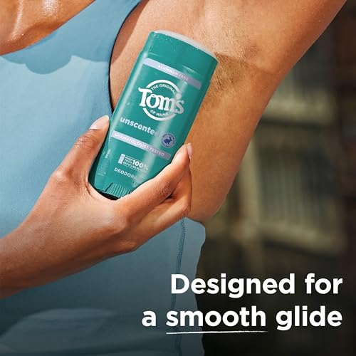 Aluminum-Free Unscented Natural Deodorant - 2 Pack, 3.25 oz Each