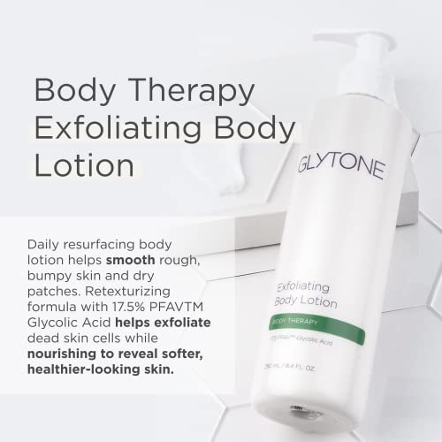 Glytone Exfoliating Body Lotion for Dry Skin, 17.5% PFAV Glycolic