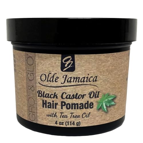 Olde Jamaica Black Castor Oil Hair Pomade, 4 Fl Oz (Pack of 1)