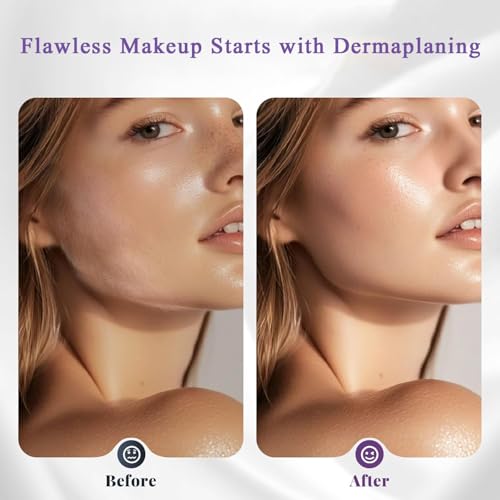 Dermaplane Razor for Women Face - Exfoliation & Peach Fuzz Removal