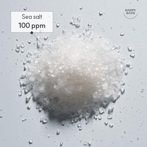 Deep Sea Salt Facial Cleanser with Cellulose Beads – Gentle Daily Foam for Oily/Combo Skin