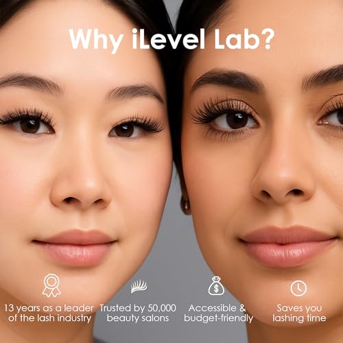 Non Shake Extra Strong Eyelash Extension Glue iLevel Lab - No Need to Shake (0.17fl.oz / 5ml) / 0.5 Sec Dry/Retention ? 4 Weeks/Black Adhesive/Professional Supplies
