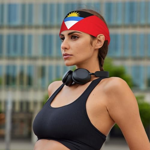 Patriotic Flag Headband for Sports - Moisture Wicking Sweatband