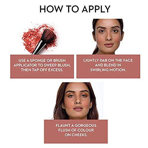 SUGAR Cosmetics Contour De Force Mini Blush for Face Face Blusher for Face Makeup Smooth Texture Matte & Blendable Paraben & Cruelty Free 4 g (Pack of 1) 02 Pink Pinnacle (Deep Rose)