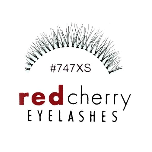 Red Cherry #747XS Natural False Eyelashes - 6 Pairs
