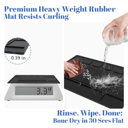 Magnetic Barber Mat for Clippers - 6 Magnets Tool Organizer