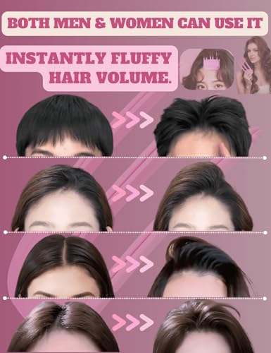 Hair Volume Clip Set 2-Piece Root Lift Comb for Curly Hair