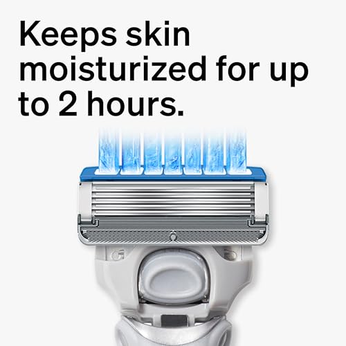 Schick Hydro Dry Skin Razor - 1 Handle with 5 Refills, 5 Blade Men's Razor