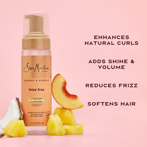 SheaMoisture Coconut & Hibiscus Curl Mousse 7.5 oz