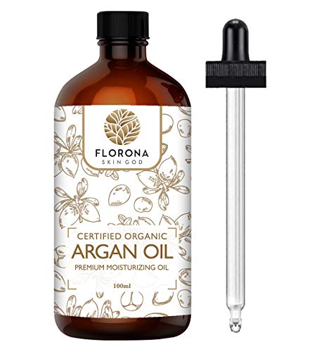 FLORONA Sweet Almond Oil USDA Organic - 16 fl oz for Hair Care, Skin Care, Aromatherapy, Soap Making, Massage