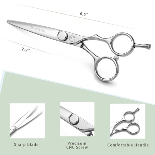 Professional Hair Cutting Shears 6.5 Inch Barber Scissors