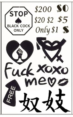 Queen of Spades Temporary Tattoo Stickers - 4 Sheets