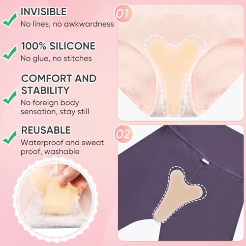 4 Pack Y-Shape Silicone Concealer - Reusable Seamless Hider