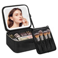 Chomeiu Makeup Bag with LED Mirror - Large Travel Organizer