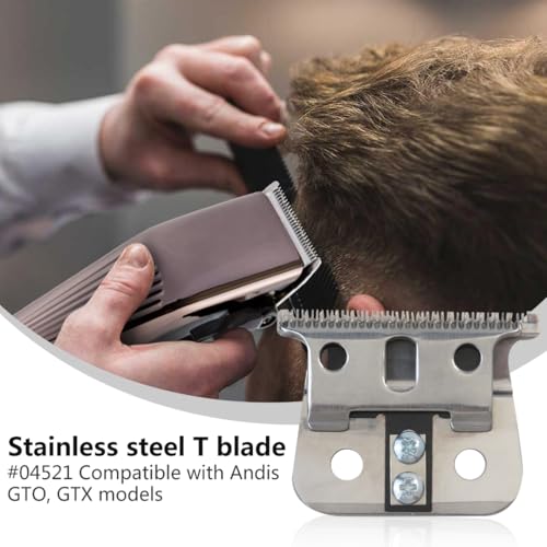 Specialized Replacement Clipper Cutter Blade Trimmer T- Blade #04521 for Andis T-O*utliner, GTX, GO, GTO and SLS Trimmers