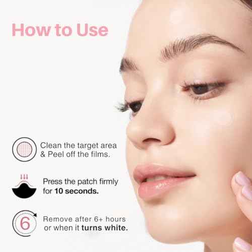 Clear Pimple Patches ? 72 Ct Hydrocolloid Acne Patches w/ Salicylic Acid & Tea Tree Oil ? Fast-Acting Zit Stickers for Face, Blemish & Spot Treatment ? Invisible, Waterproof & Gentle for All Skin