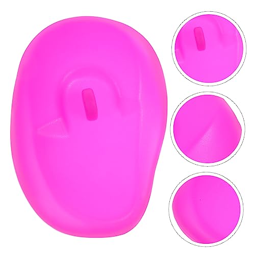 Silicone Hair Dyeing Ear Covers - 6pcs Protective Earmuffs