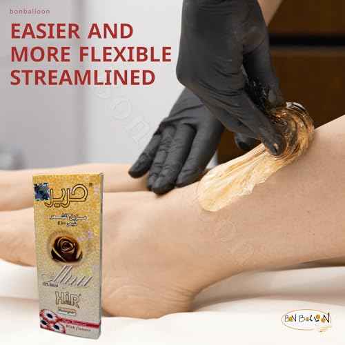 Packets Hair Removal Wax Waxing Sugar Sugaring Paste Natural All Body Parts All Hair Types Bikini Brazilian Underarms Face Easy to Prepare (12 Packs x 90 gm) Total 38 oz / 1080 gm