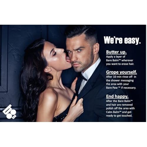The Bare Pair Triple Pro Pac King Kombo - Body Hair Management System (w/Exfoliating Glove)