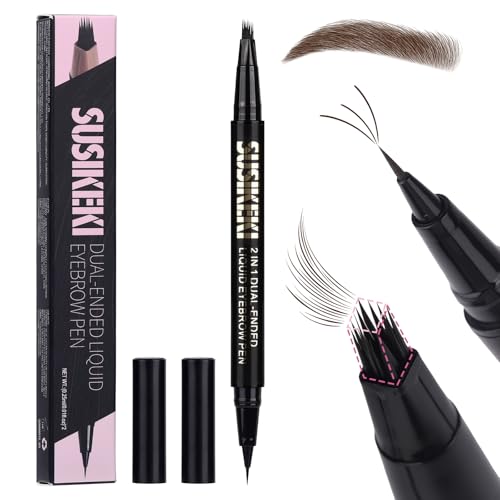 SUSIKEKI Dual Ended Microblading Eyebrow Pen - 2 in 1