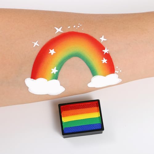 Bowitzki 10g Split Cake Face Paint Professional Water-Activated